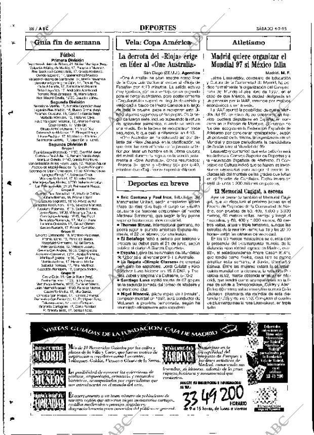 ABC MADRID 04-02-1995 página 88