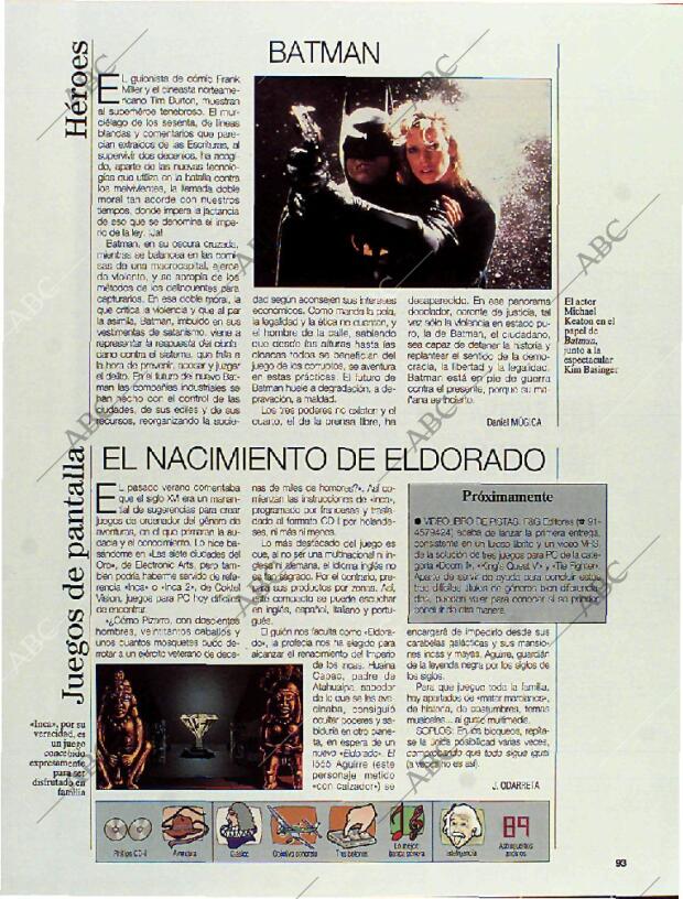 BLANCO Y NEGRO MADRID 05-02-1995 página 93