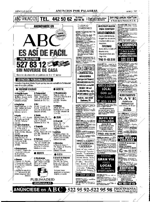 ABC MADRID 08-02-1995 página 107