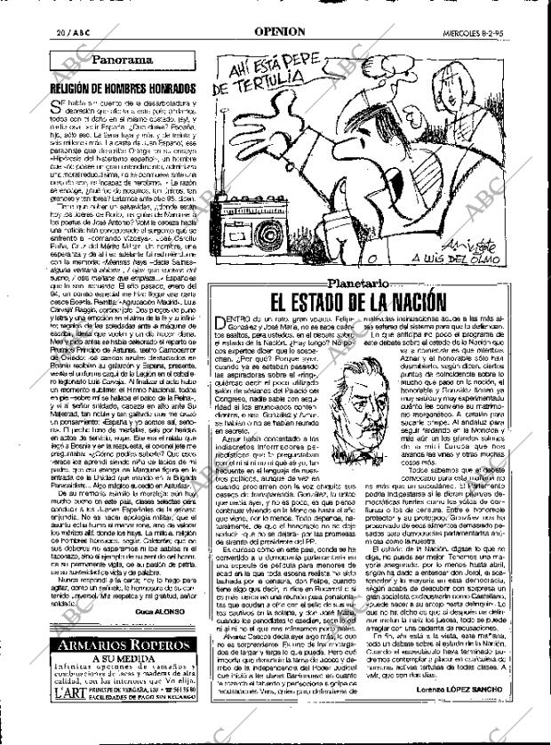 ABC MADRID 08-02-1995 página 20