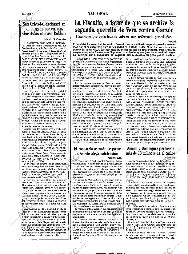 ABC MADRID 08-02-1995 página 26