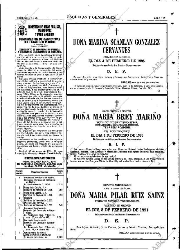 ABC MADRID 08-02-1995 página 95