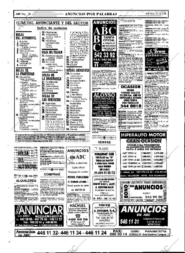 ABC MADRID 08-02-1995 página 98