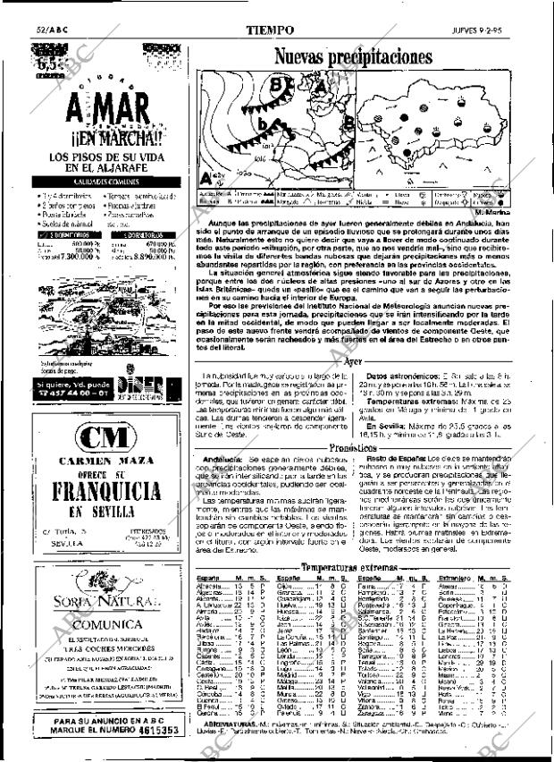 ABC SEVILLA 09-02-1995 página 52