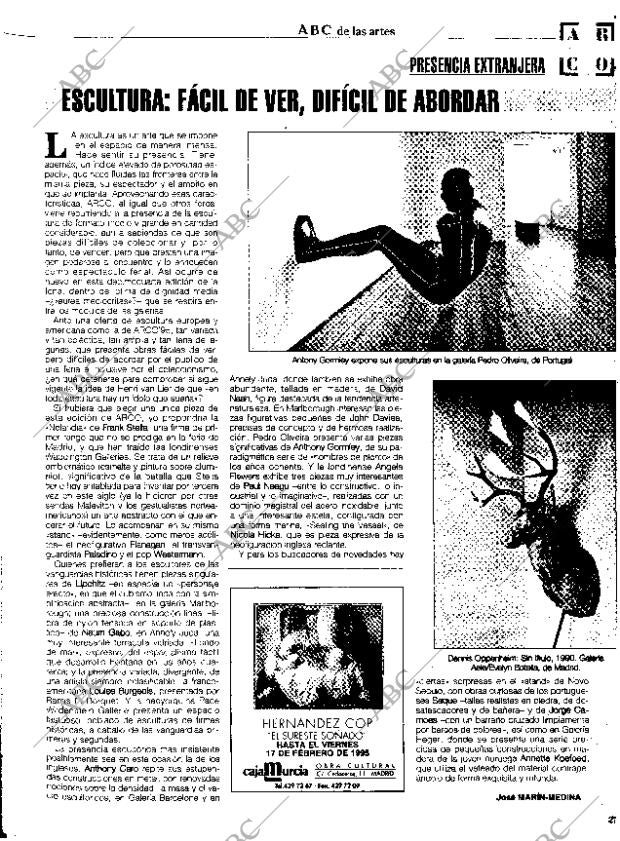 CULTURAL MADRID 10-02-1995 página 27