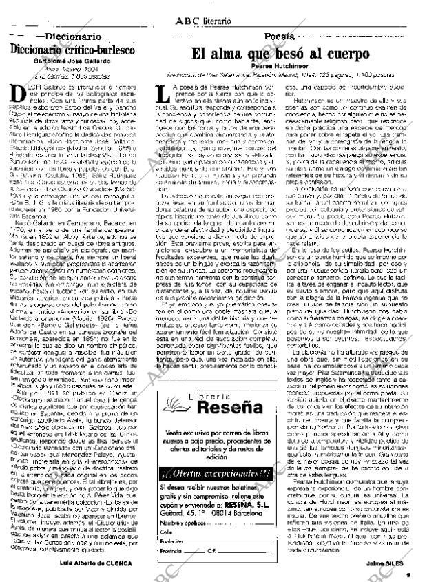 CULTURAL MADRID 10-02-1995 página 9