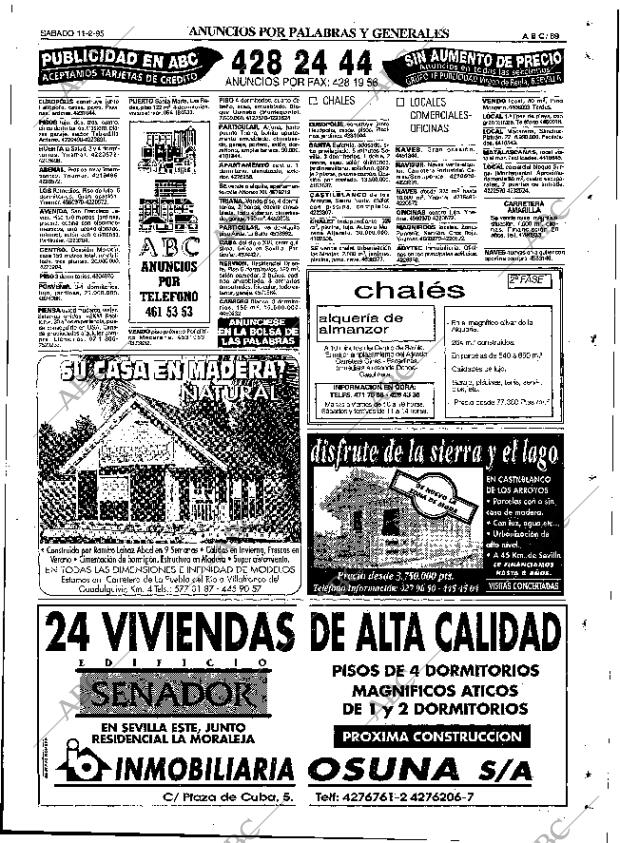 ABC SEVILLA 11-02-1995 página 89