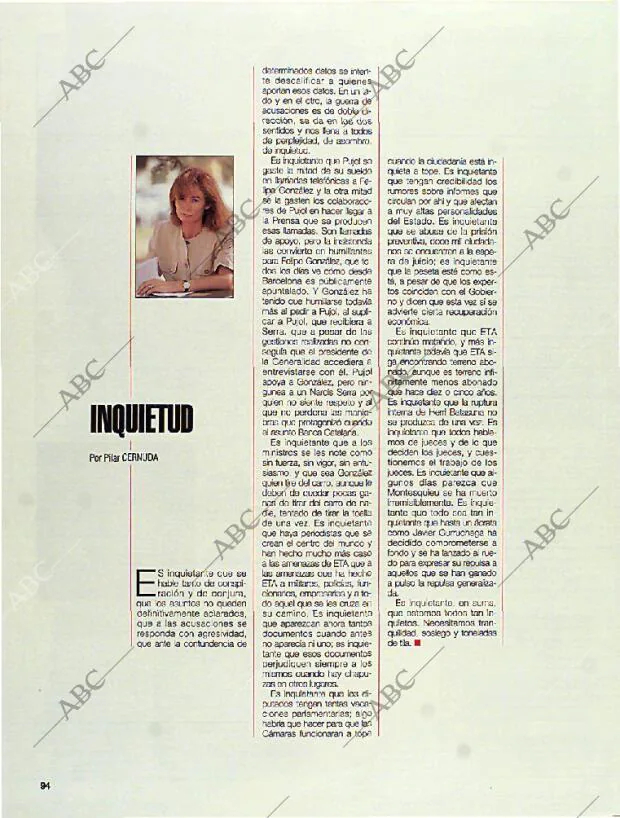 BLANCO Y NEGRO MADRID 12-02-1995 página 94