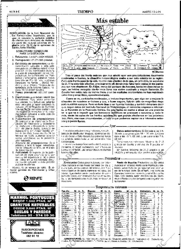 ABC SEVILLA 14-02-1995 página 66