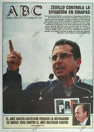 ABC MADRID 15-02-1995 página 1