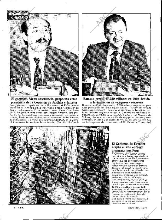ABC MADRID 15-02-1995 página 10