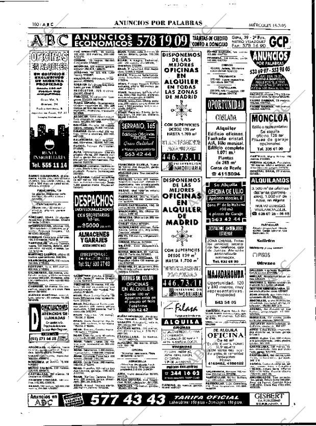 ABC MADRID 15-02-1995 página 100
