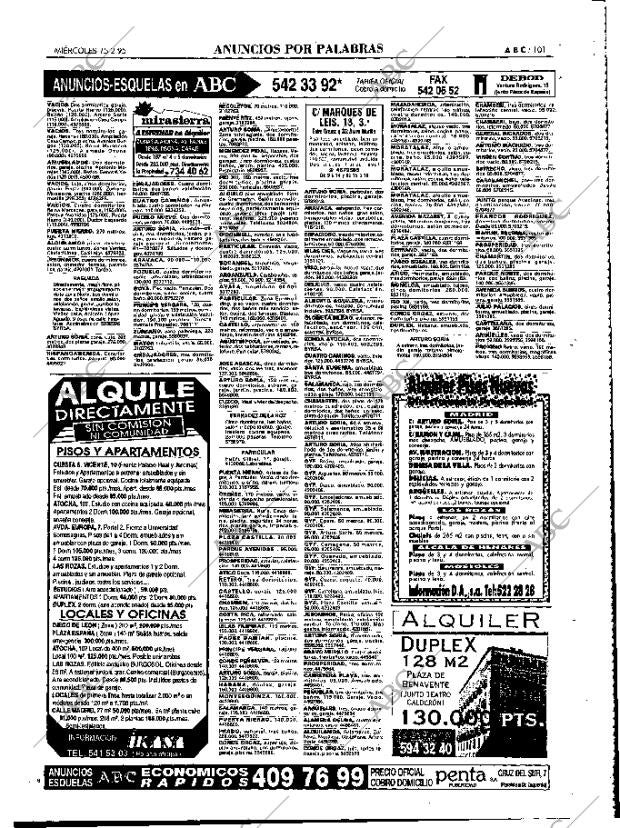 ABC MADRID 15-02-1995 página 101