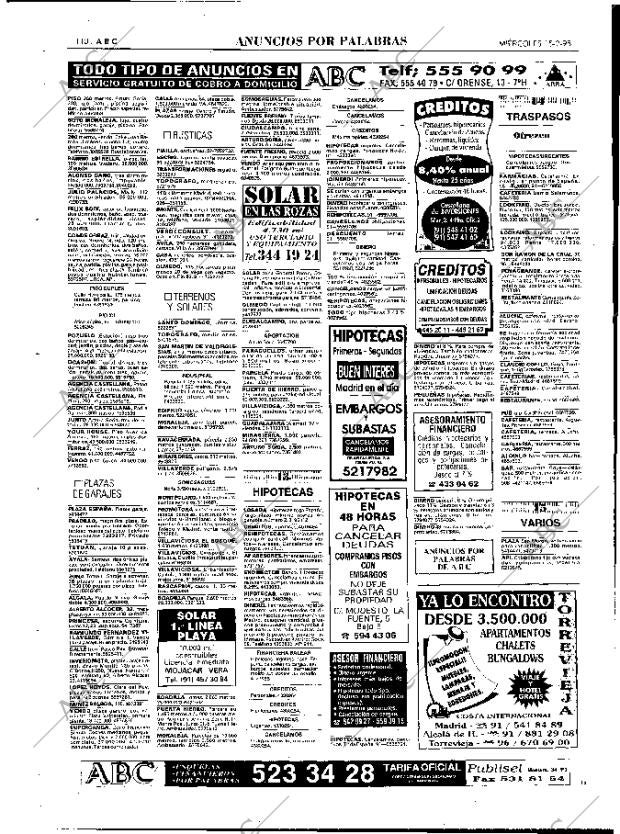 ABC MADRID 15-02-1995 página 110
