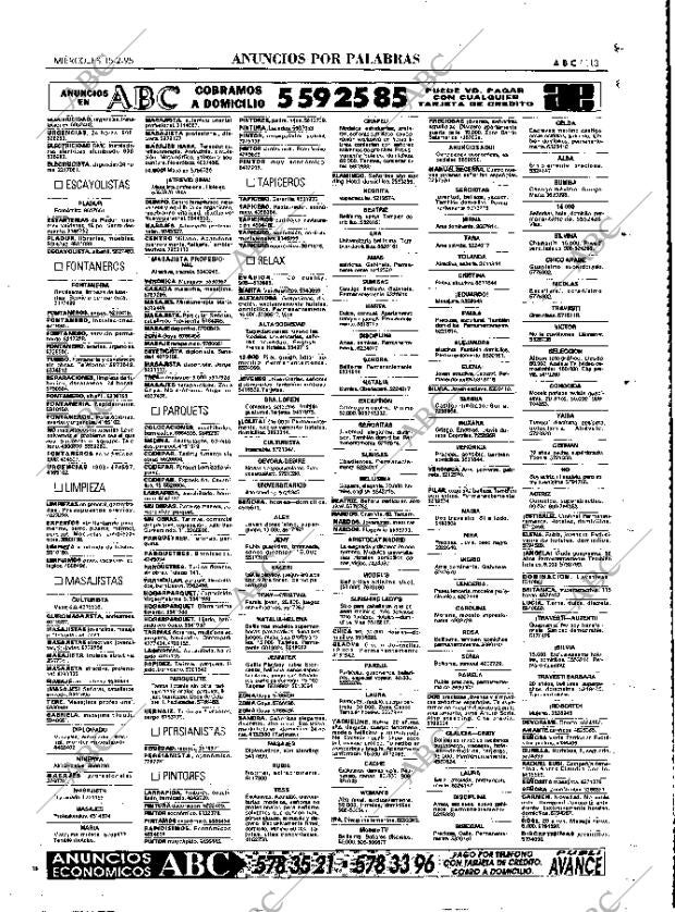 ABC MADRID 15-02-1995 página 113