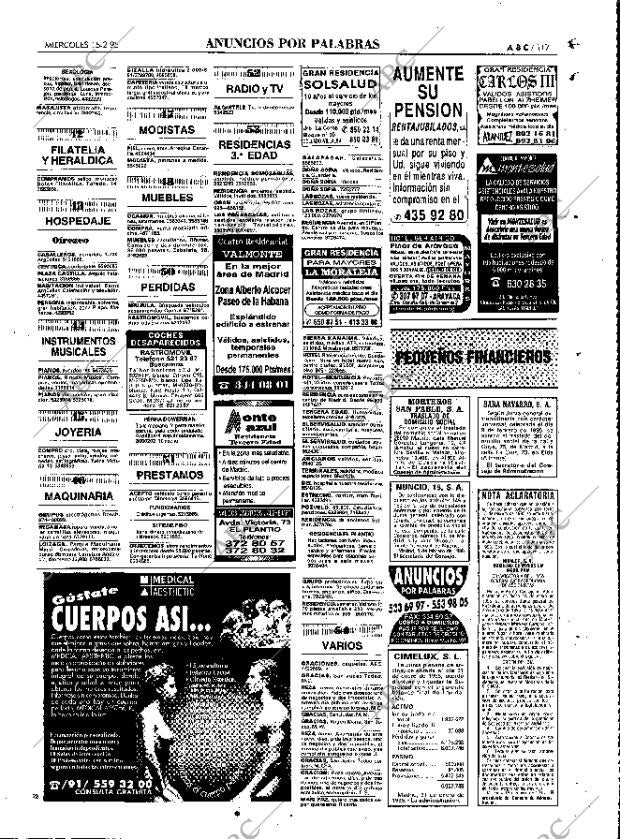 ABC MADRID 15-02-1995 página 117