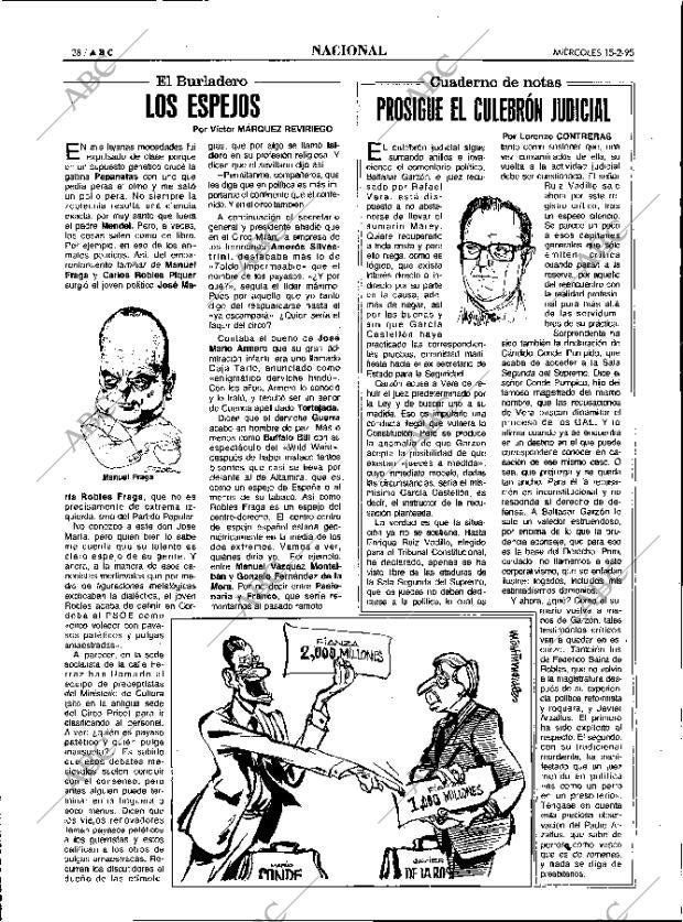 ABC MADRID 15-02-1995 página 28