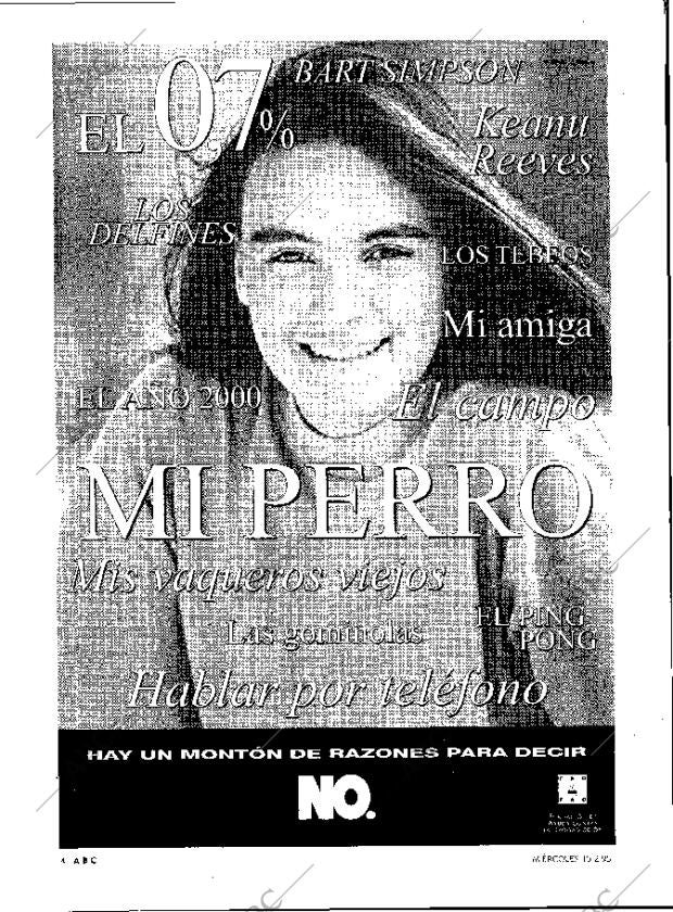 ABC MADRID 15-02-1995 página 4