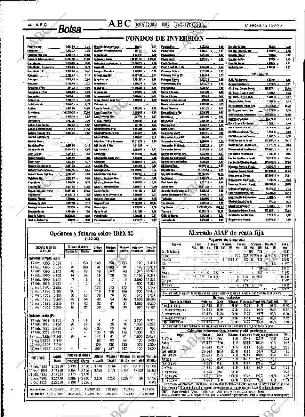 ABC MADRID 15-02-1995 página 44