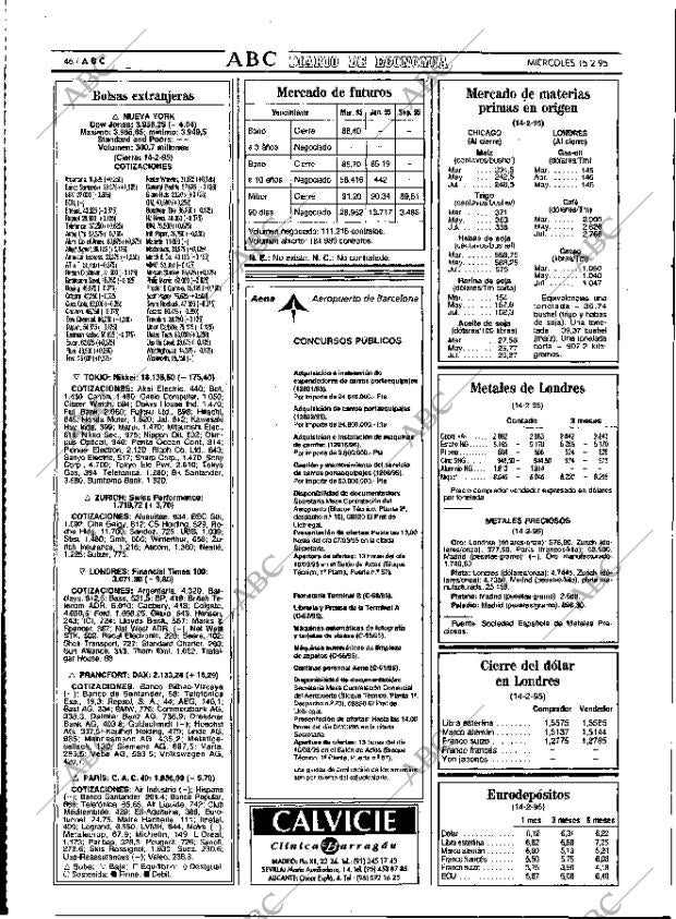 ABC MADRID 15-02-1995 página 46