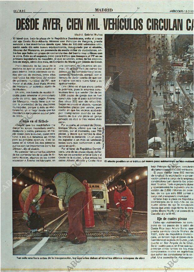 ABC MADRID 15-02-1995 página 64