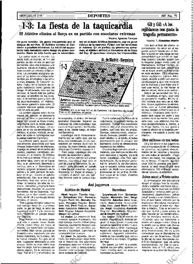 ABC MADRID 15-02-1995 página 75