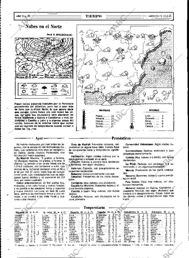 ABC MADRID 15-02-1995 página 80