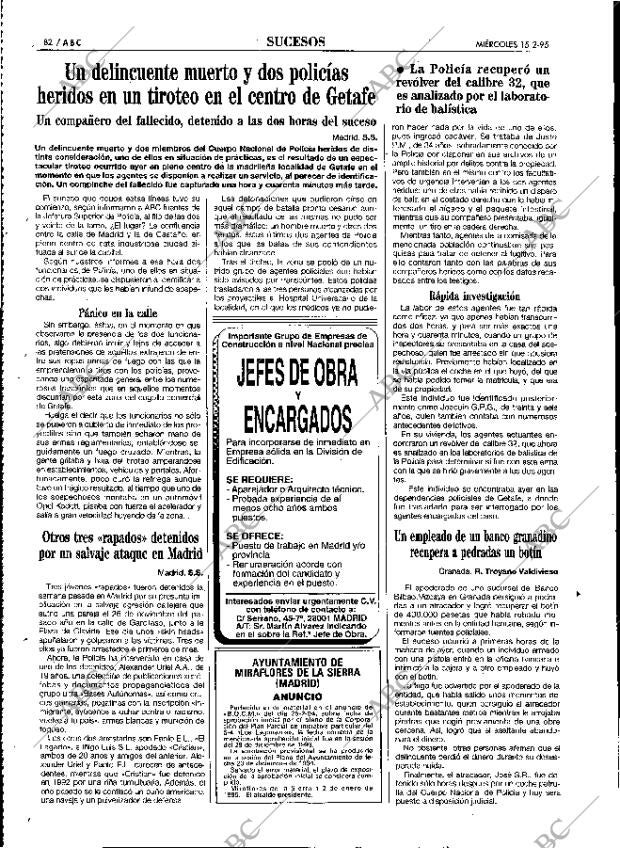 ABC MADRID 15-02-1995 página 82