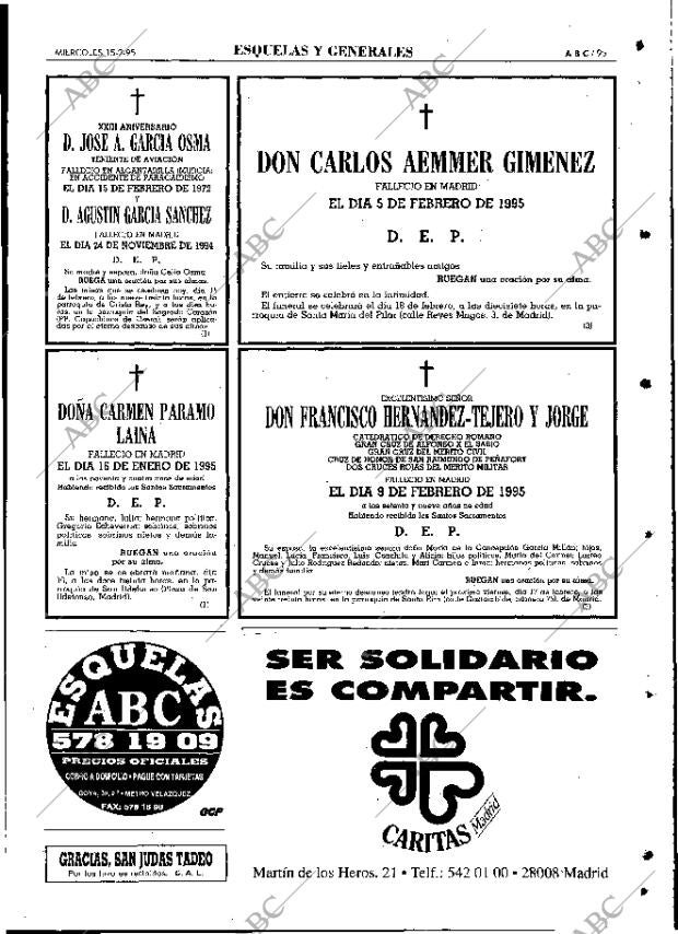 ABC MADRID 15-02-1995 página 95