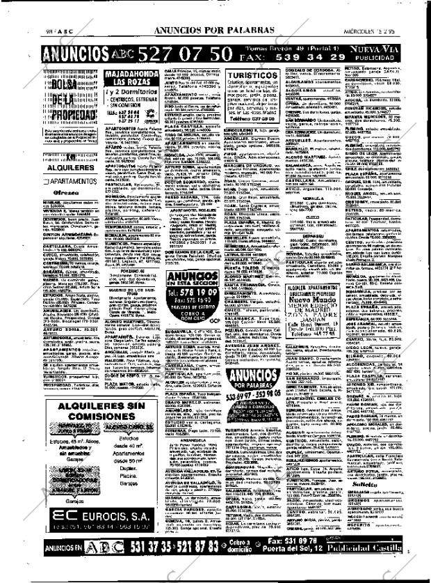 ABC MADRID 15-02-1995 página 98