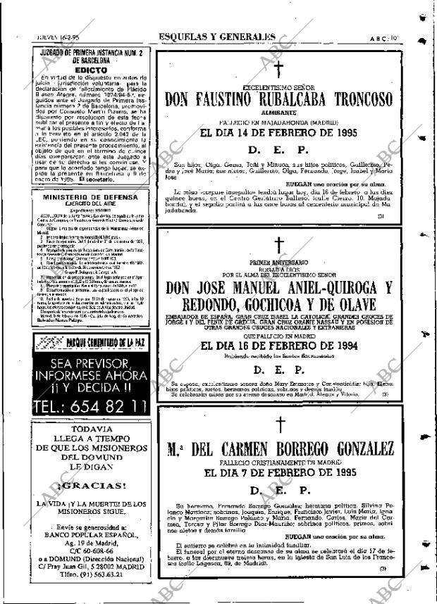 ABC MADRID 16-02-1995 página 101