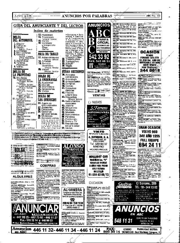 ABC MADRID 16-02-1995 página 103