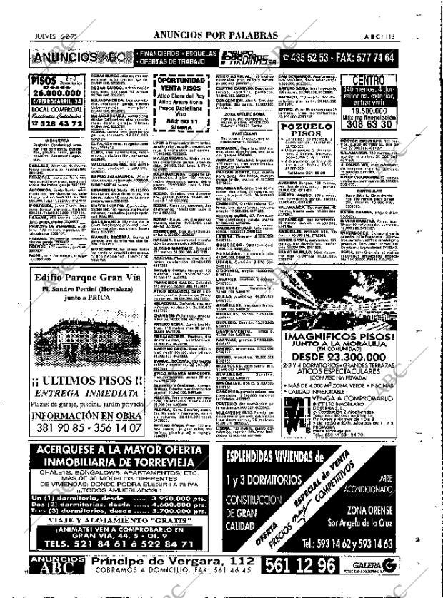 ABC MADRID 16-02-1995 página 113