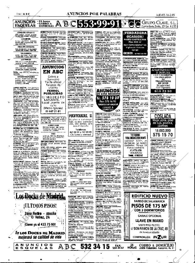 ABC MADRID 16-02-1995 página 114