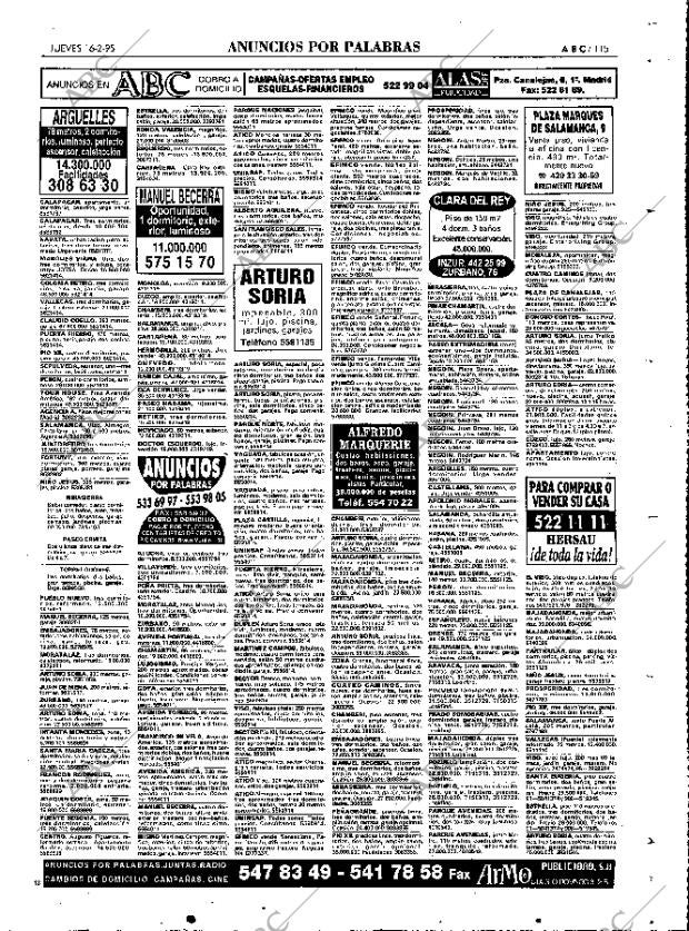 ABC MADRID 16-02-1995 página 115