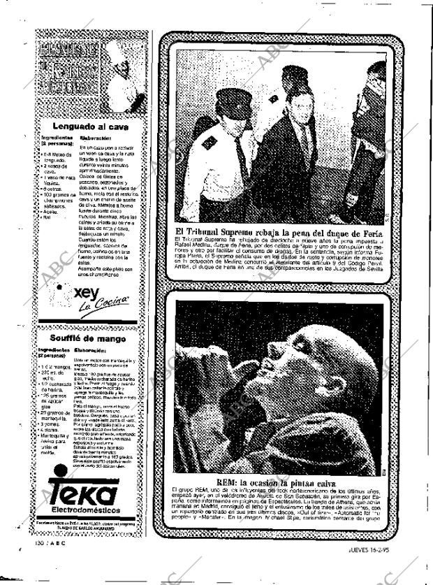 ABC MADRID 16-02-1995 página 130