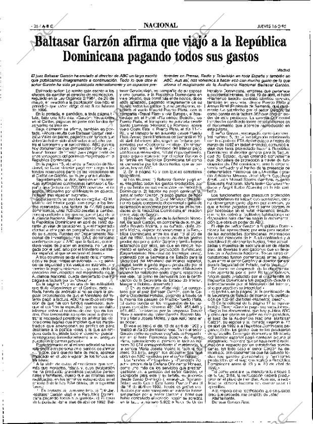 ABC MADRID 16-02-1995 página 26