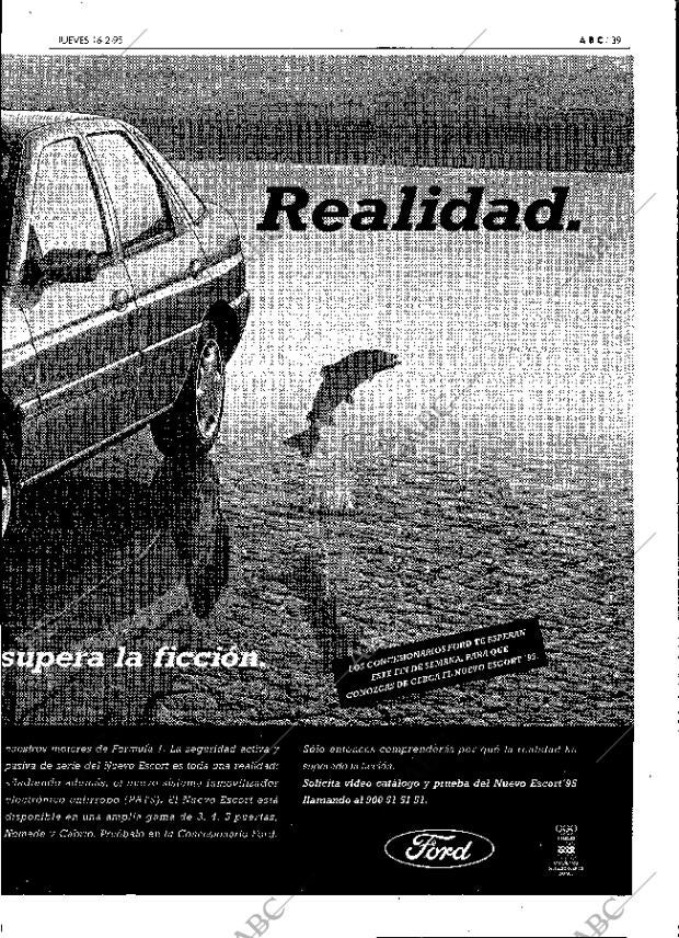 ABC MADRID 16-02-1995 página 39