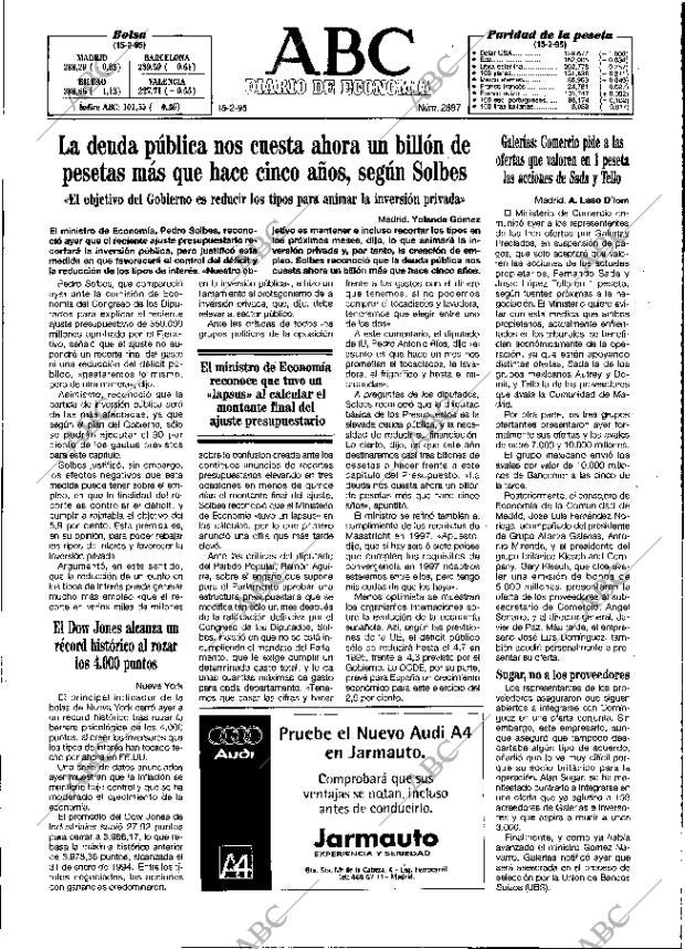 ABC MADRID 16-02-1995 página 41