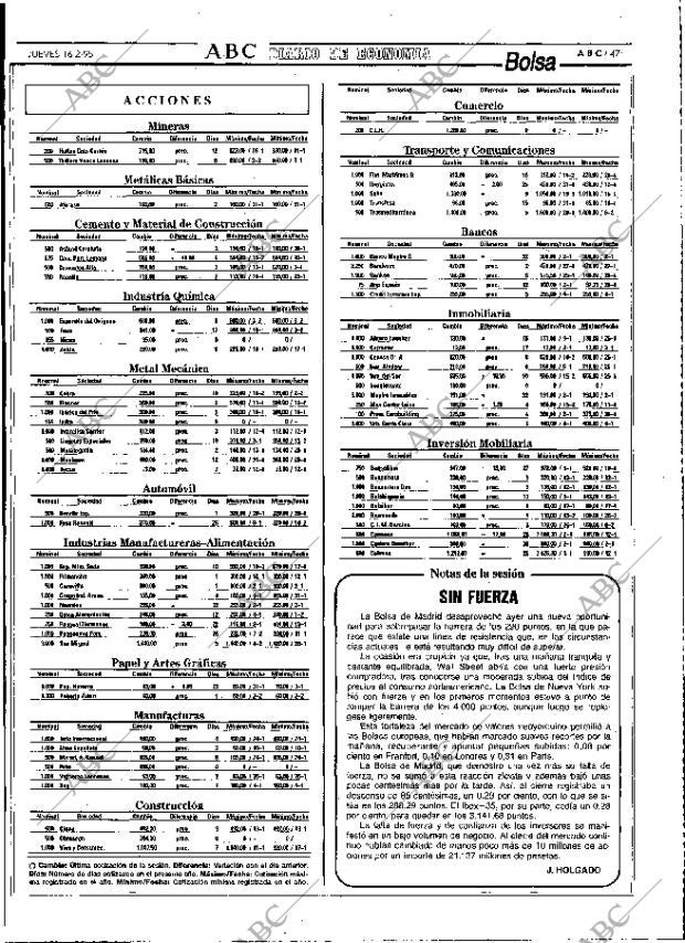ABC MADRID 16-02-1995 página 47