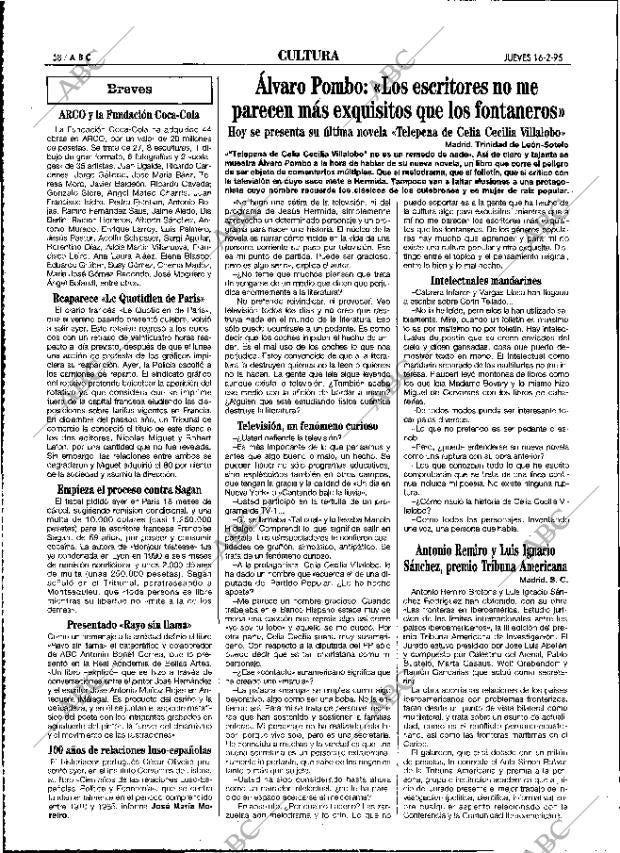 ABC MADRID 16-02-1995 página 58