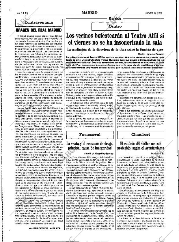 ABC MADRID 16-02-1995 página 66
