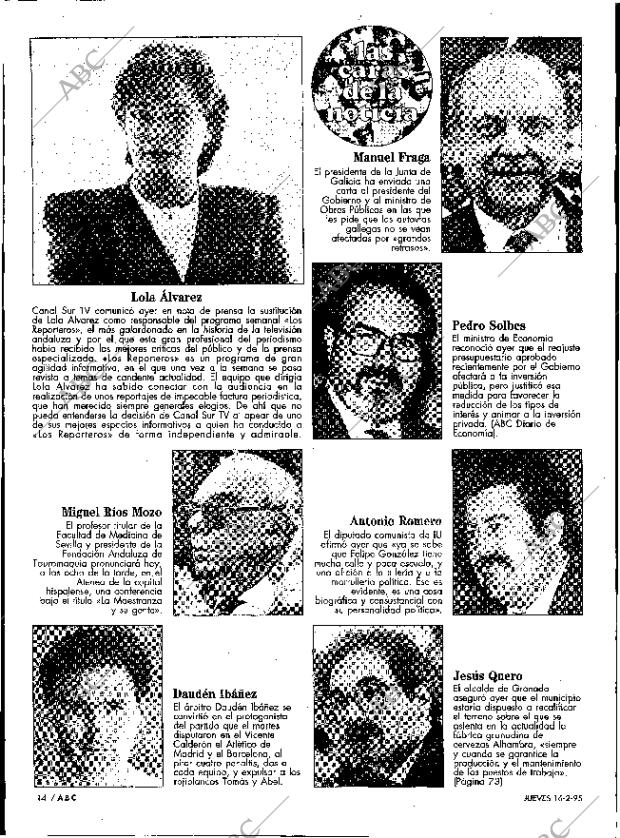 ABC SEVILLA 16-02-1995 página 14