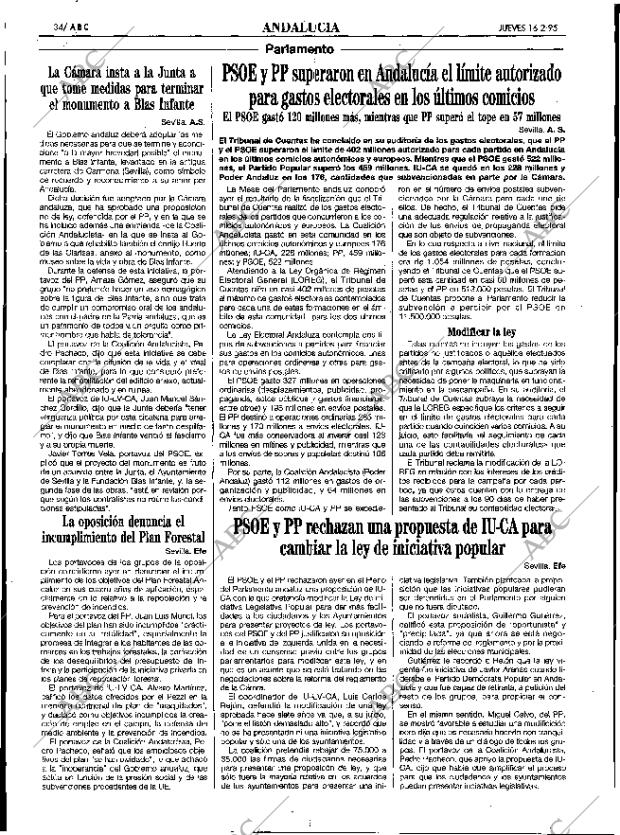 ABC SEVILLA 16-02-1995 página 34