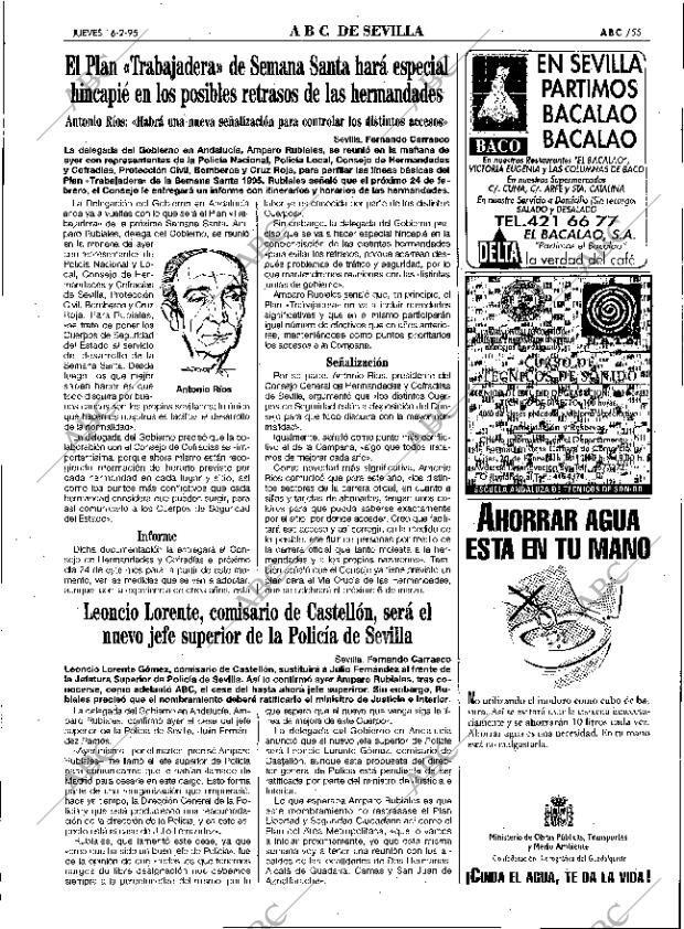 ABC SEVILLA 16-02-1995 página 55