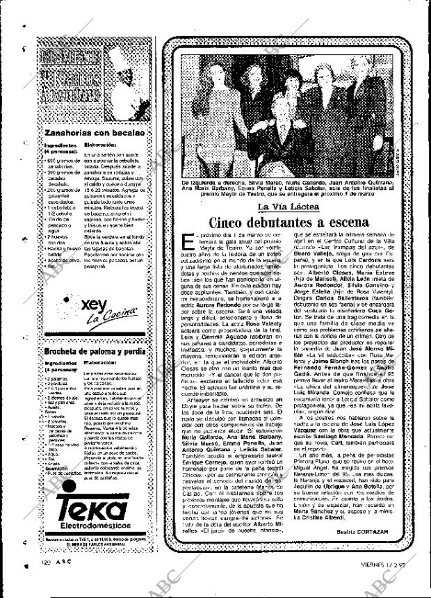 ABC MADRID 17-02-1995 página 120