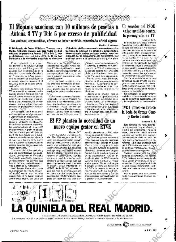 ABC MADRID 17-02-1995 página 123