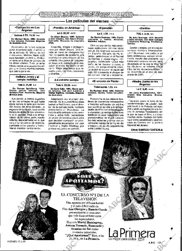 ABC MADRID 17-02-1995 página 125