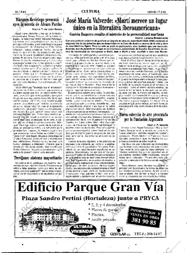 ABC MADRID 17-02-1995 página 50