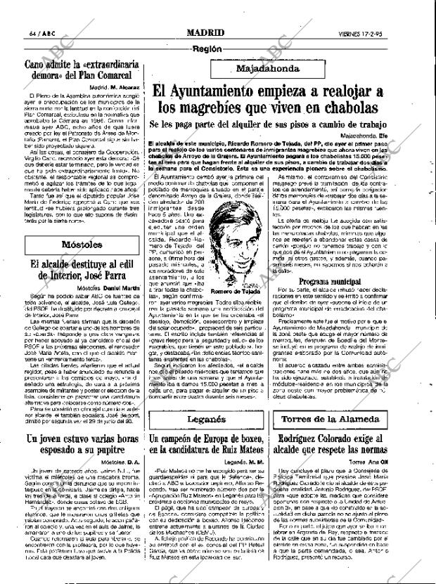 ABC MADRID 17-02-1995 página 64